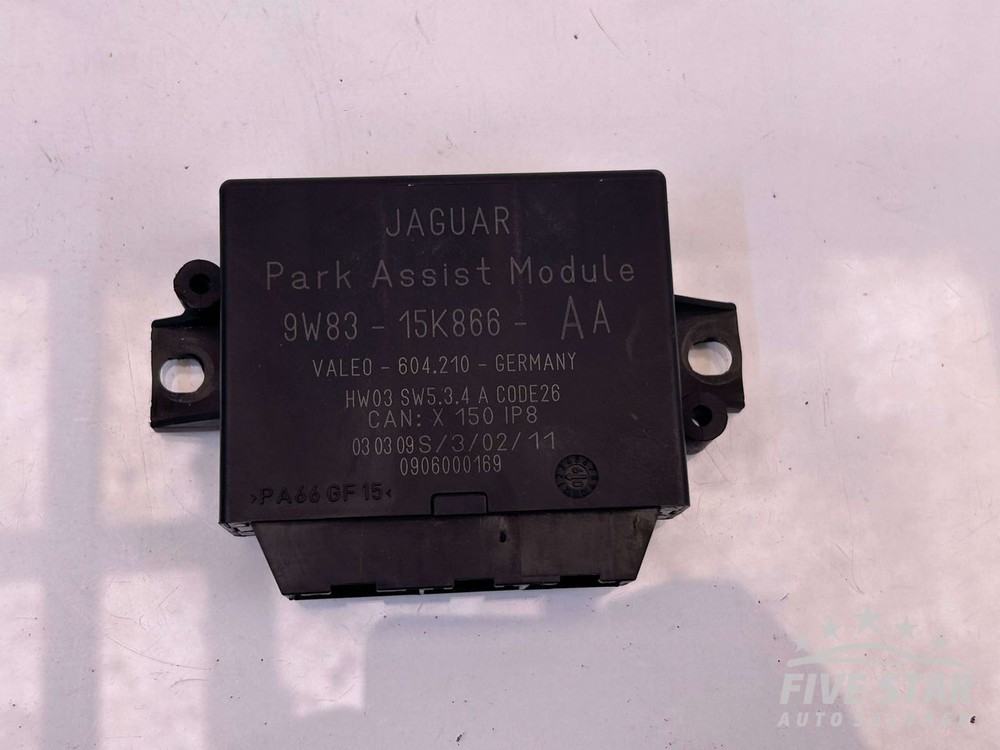 Jaguar XF Parking Assist Control Module Unit 3.0 D (241 HP) 9W83-15K866-AA