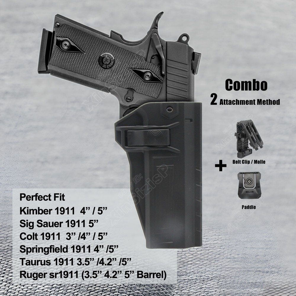 1911 Holster For Taurus 1911 Sig 1911 Springfield 1911 Kimber 1911 Ruger sr1911