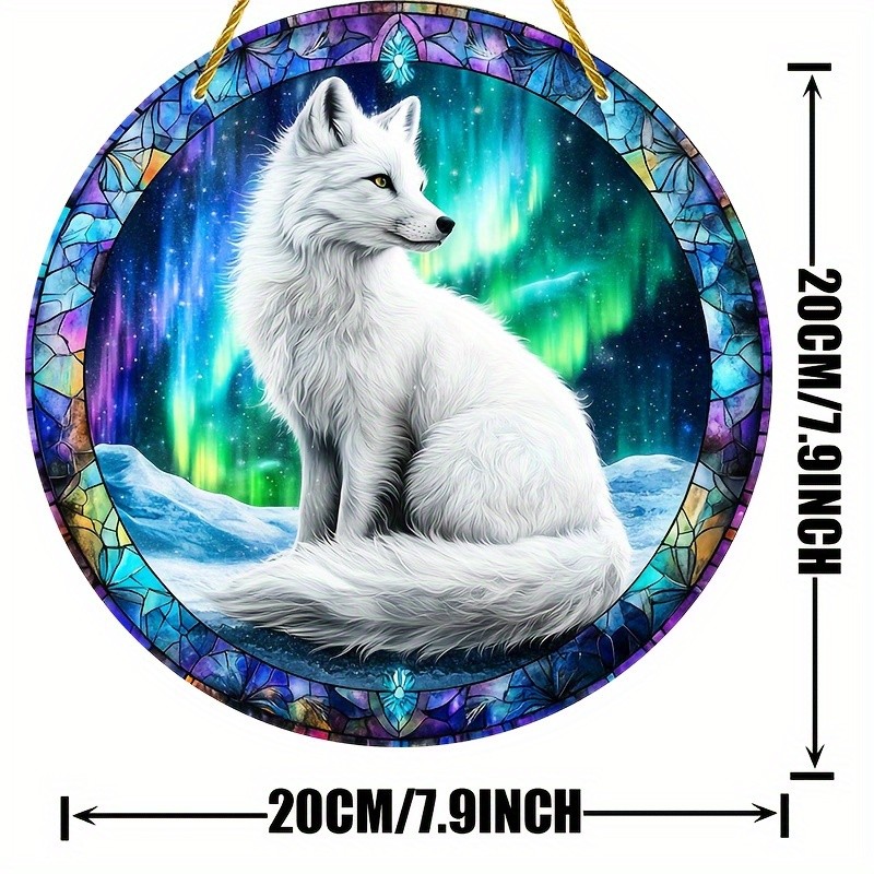 2D Flat Acrylic Round Sign 8x8 Summer Home Porch Decor