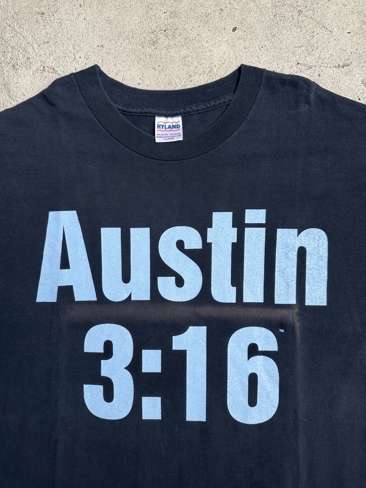 VTG 90s Wrestling 1997 WWF Stone Cold Steve Austin 3:16 Tshirt XL