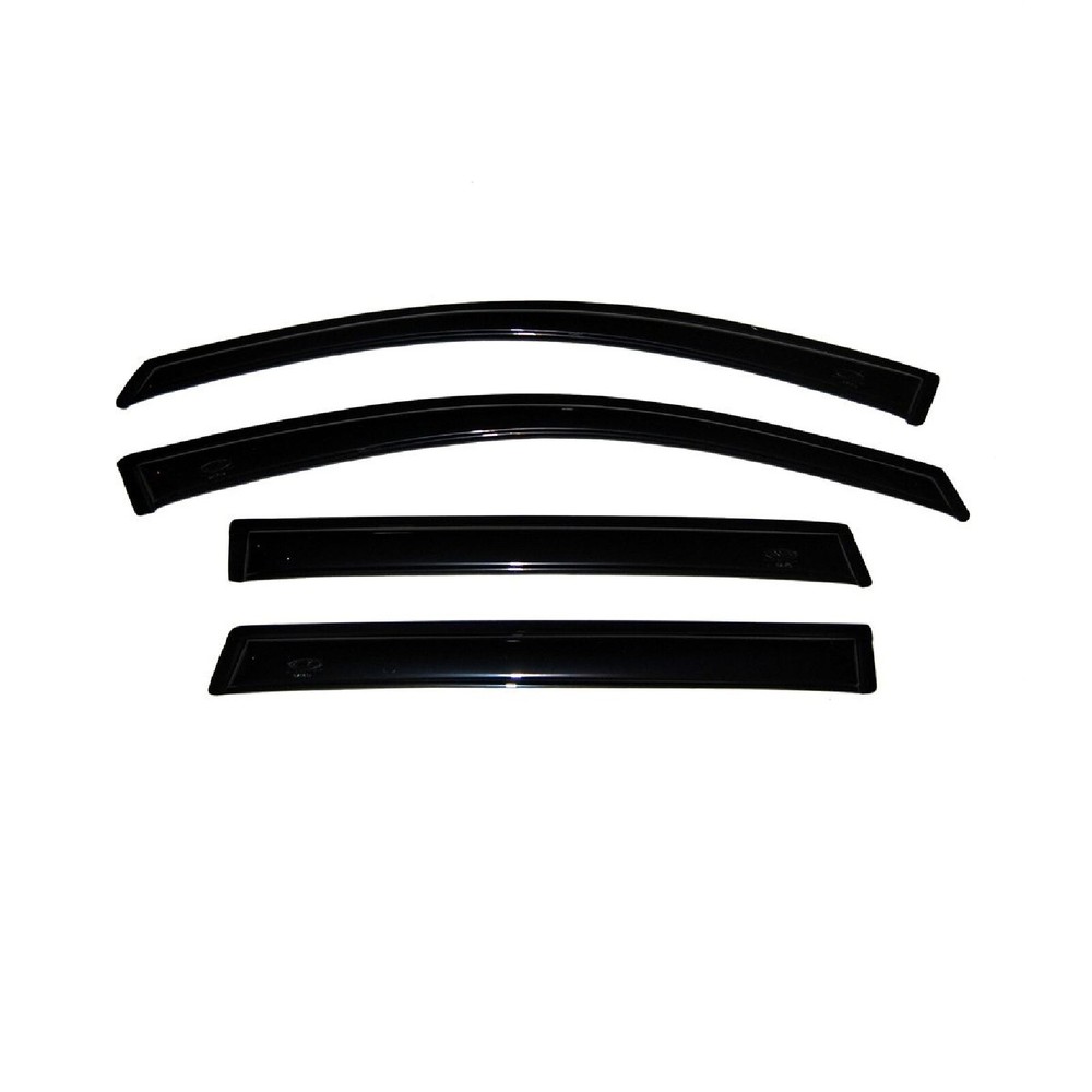 AVS 94306 Set of Smoke External Side Window Deflector for 07-14 Escalade EXT ESV