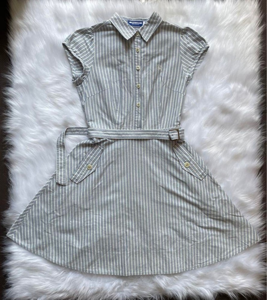 Burberry Blue Label Shirt Dress Woman Fashion from Japan