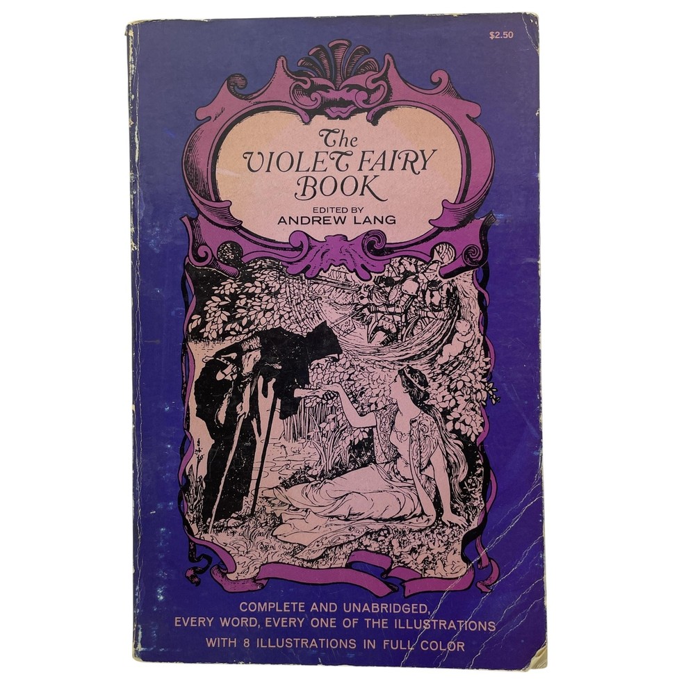 The Violet Fairy Book Andrew Lang Dover Fairy Tales Folklore 1965 Paperback