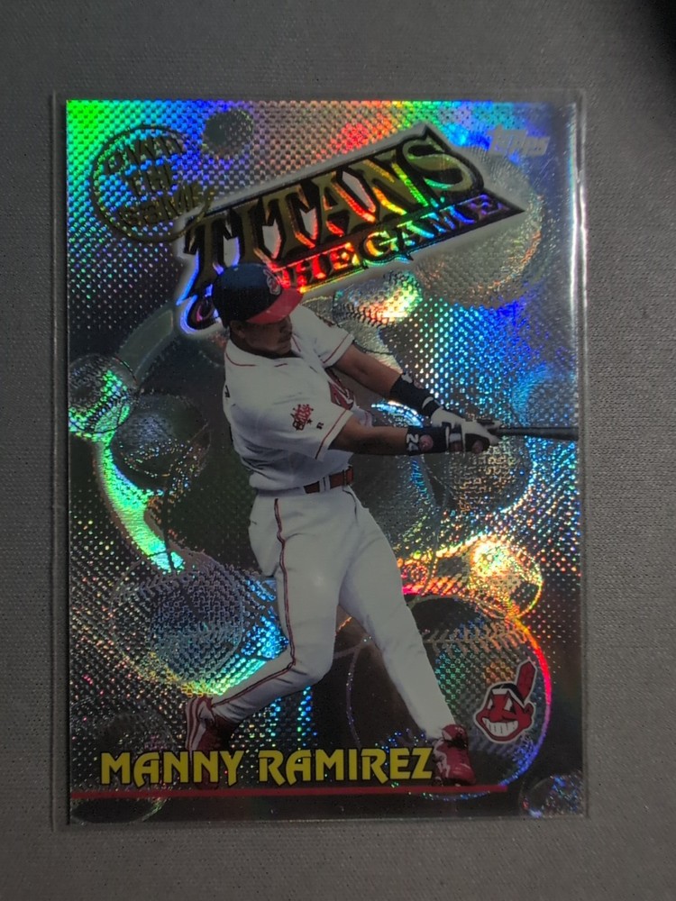2000 Topps Own the Game #OTG30 Titans Of The Game  Manny Ramirez Indians Legend!