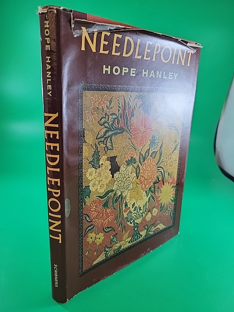 NEEDLEPOINT by HOPE HANLEY-1964 HC DJ