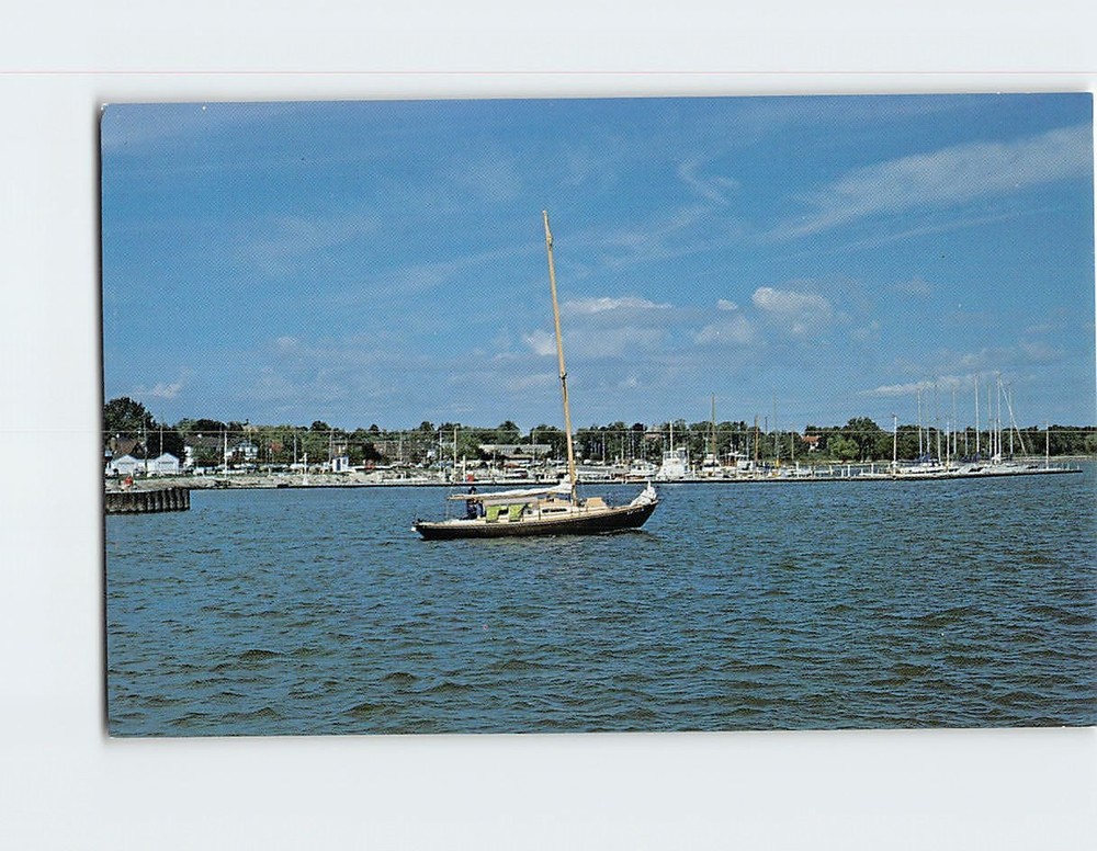 Postcard Sheboygan Yacht Club Sheboygan Wisconsin USA