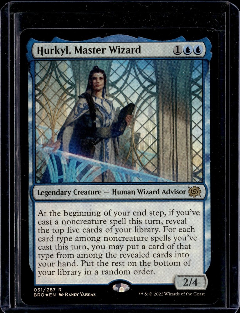 Hurkyl, Master Wizard - 51 - Foil - BRO - NM - MTG Magic the Gathering
