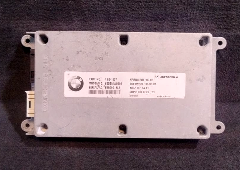 BMW E65 E66 745i 745Li 750Li  TELEPHONE TRANSMITTER RECEIVER - 6924807