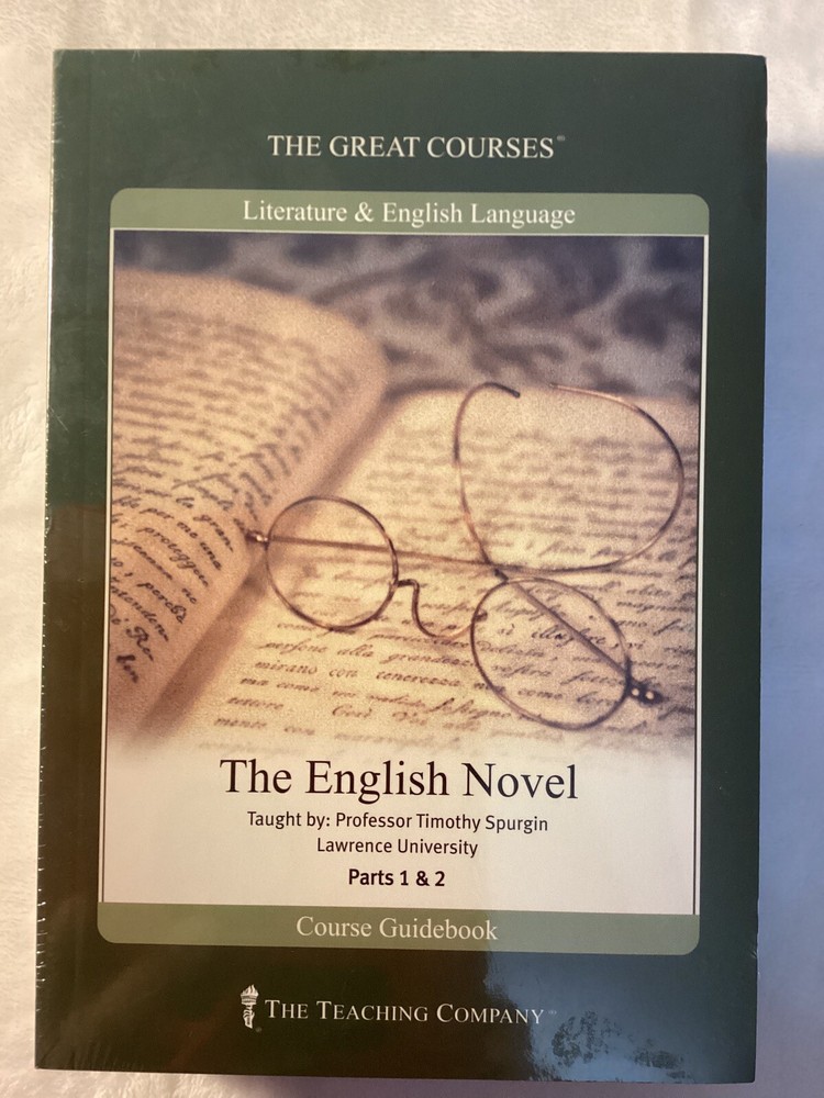 Great Courses: The English Novel (12 CDs) - 24 Lectures by Prof Timothy Spurgin