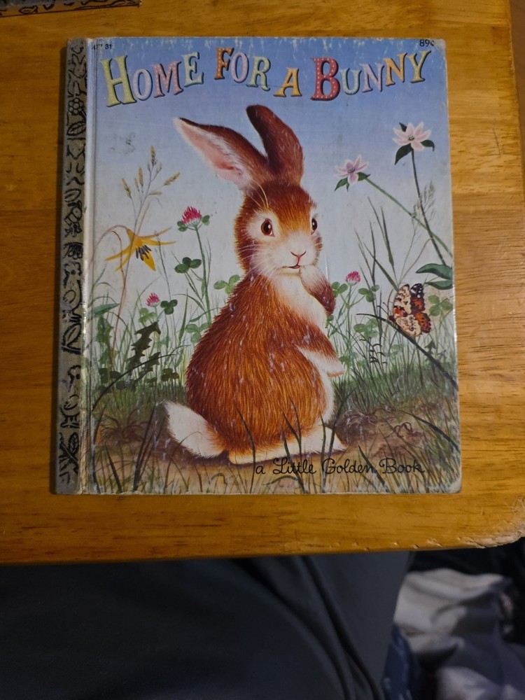 Little Golden Book HOME FOR A BUNNY  1961