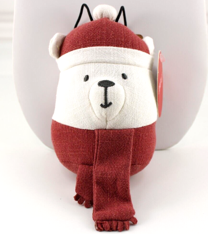 Demdaco Polar Bear Gift Card Holder Plush 5