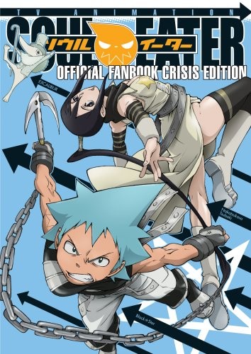 Used Soul Eater Tv Anime Official Fan Book Crisis Edition Poster... book form JP