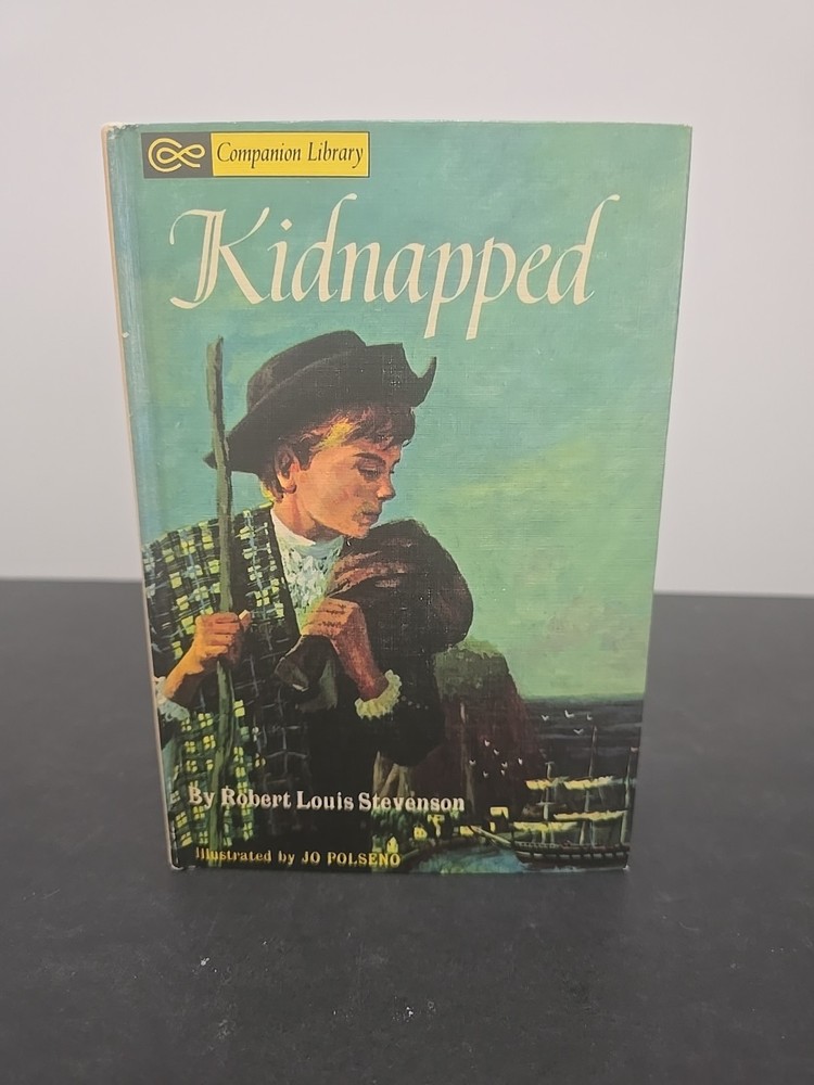 Vintage 1965 Tom Sawyer Detective Book Companion Library HC & Kidnapped 2 in 1