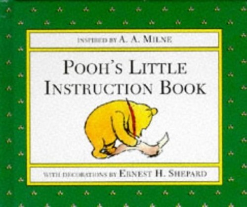 Pooh's Little Instruction Book (Winnie the Pooh) by Milne, A. A. Hardback BookFREE US DELIVERY | ISBN: 0416193757 | Quality Books