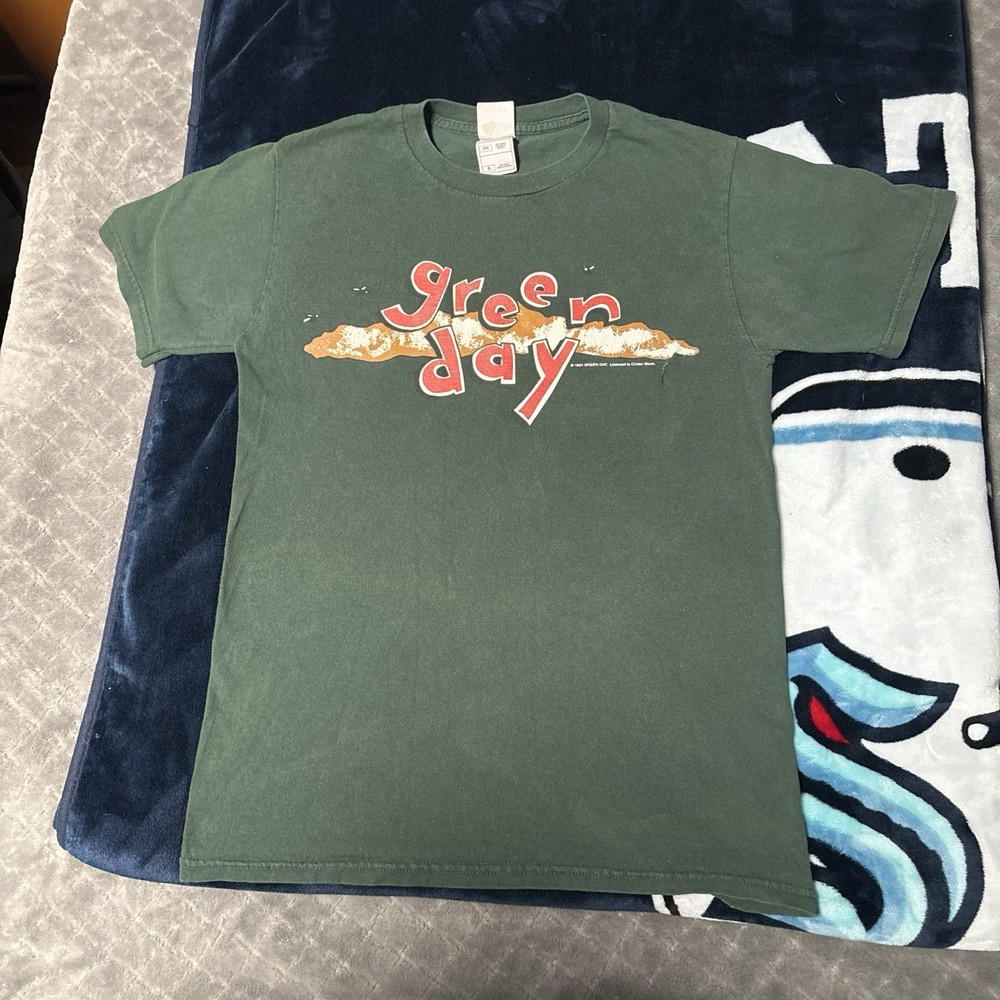 Vintage 1994 Green Day Dookie Album Band Tour Shirt Mens Size Small Original 90s