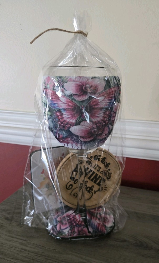 Butterfly Wine Glass Set: Perfect Valentine or Easter Gift with Multiple Items Included