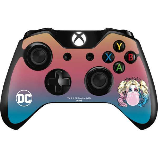 DC Comics Harley Quinn Xbox One Controller Skin - Harley Quinn Mad Love
