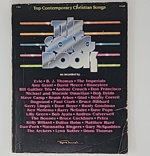 Vintage THE SONG BOOK Top Contemporary Christian Songs Amy Grant Petra 1980