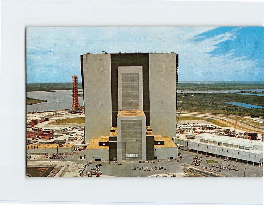 Postcard Vehicle Assembly Building John F. Kennedy Space Center NASA Florida USA