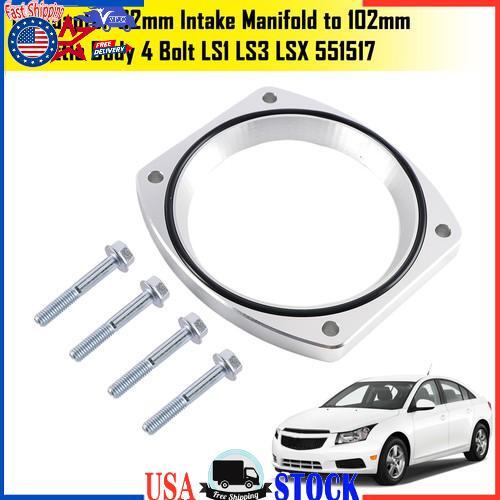 92mm to 102mm LS Adapter for Intake Manifold & Throttle Body LS1 LS3 LSX