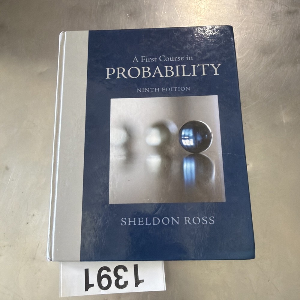A First Course in Probability by Sheldon Ross - 9Th Edition  GOOD