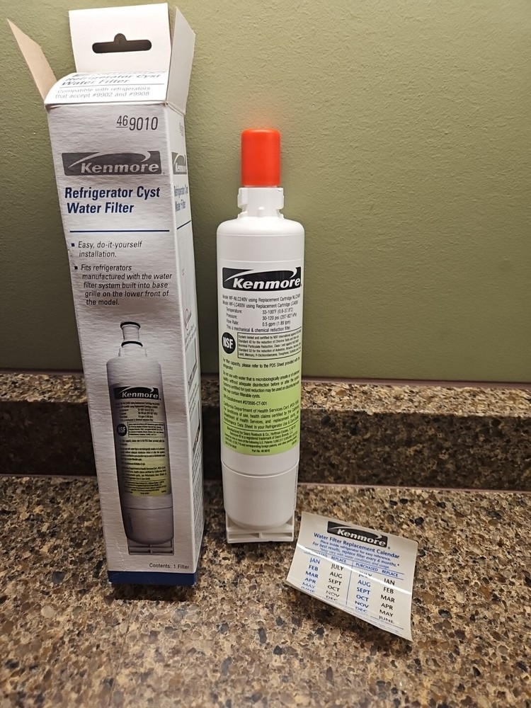Kenmore Refrigerator Cyst Water Filter #469010 New Open Box