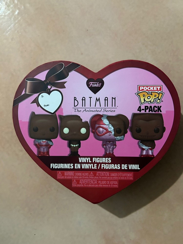 2023 Limited Edition DC Batman Funko Pocket Pop! Valentine's Exclusive