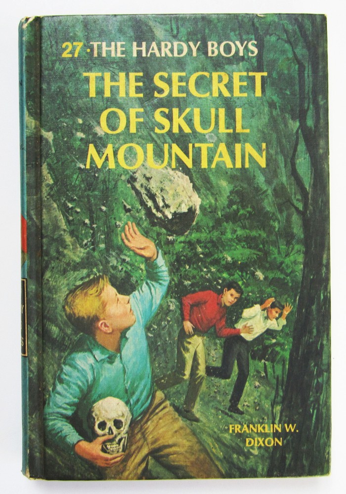 Hardy Boys The Secret of Skull Mountain 1979 Print Hardcover Book #27 Oval EPs