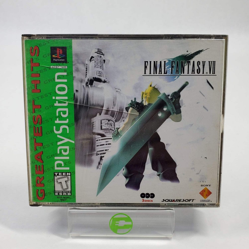 Final Fantasy VII [Greatest Hits] (Sony PlayStation 1 PS1, 2000)