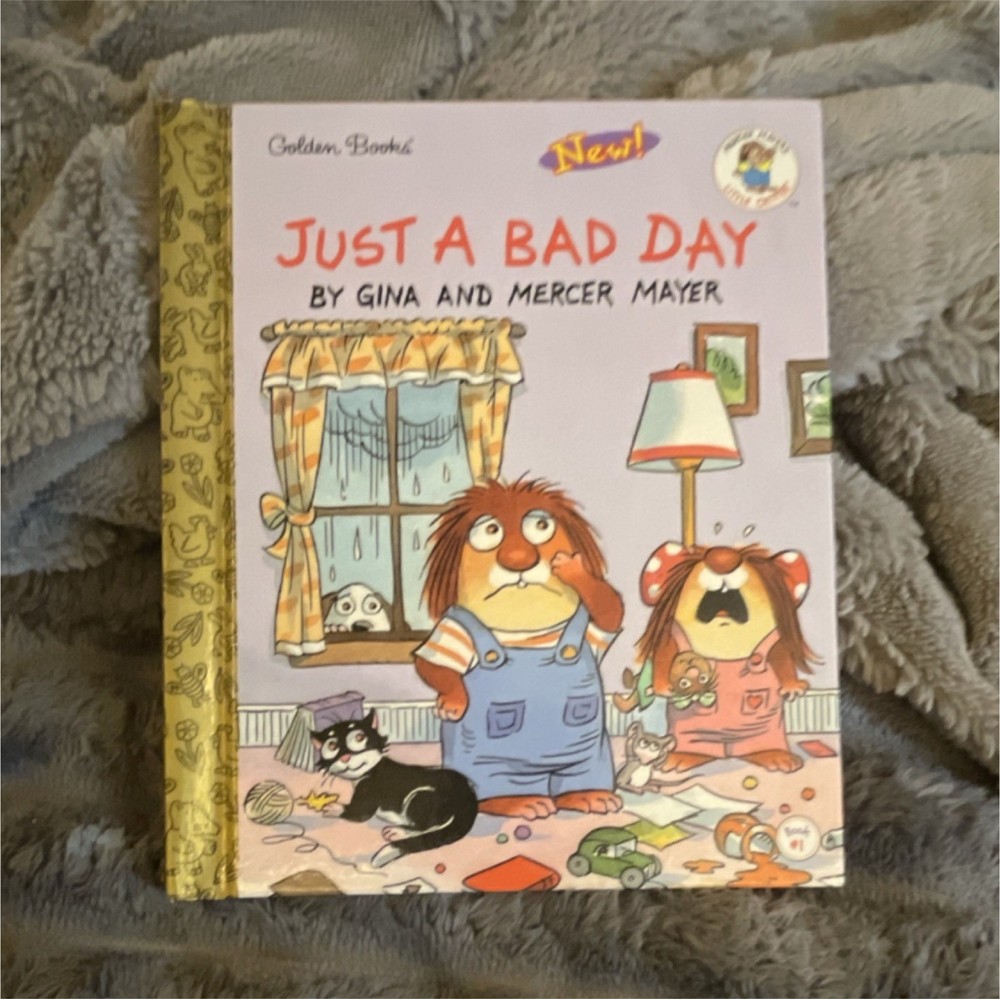 Just a Bad Day by Gina Mayer, Mercer Mayer, Hardcover, Little Golden Books