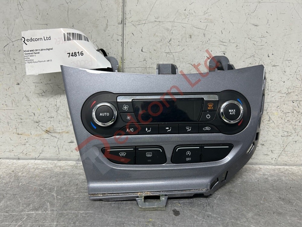Upgrade Your 2011-2014 Ford Focus MK3 with Digital Climate Control Panel BM5T18C612