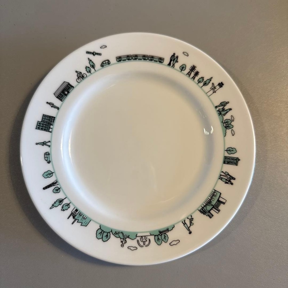 Tiffany & Co. Mitsubishi Electric Commemorative Plate Collectible Japan