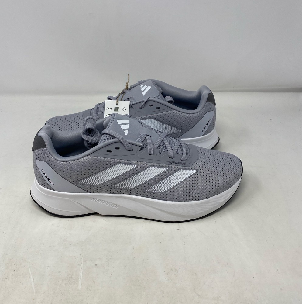adidas Duramo SL Men’s Running Shoes Grey/White Halo Silver IE9689 - Size 8.5