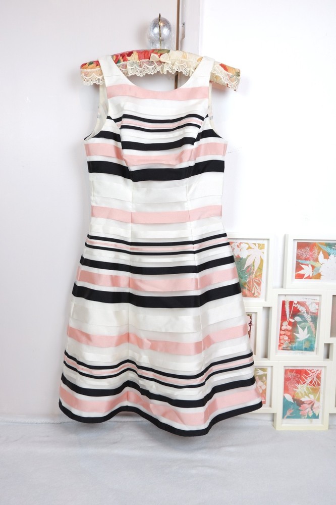 Coast evening cocktail dress wedding guest UK8 stunning luxury premium rose ivor