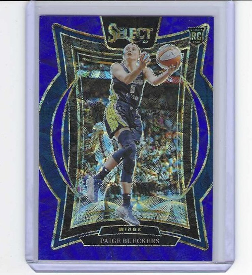 2025-26 Select WNBA Paige Bueckers Rookie Concourse Blue Scope Prizm 126/199