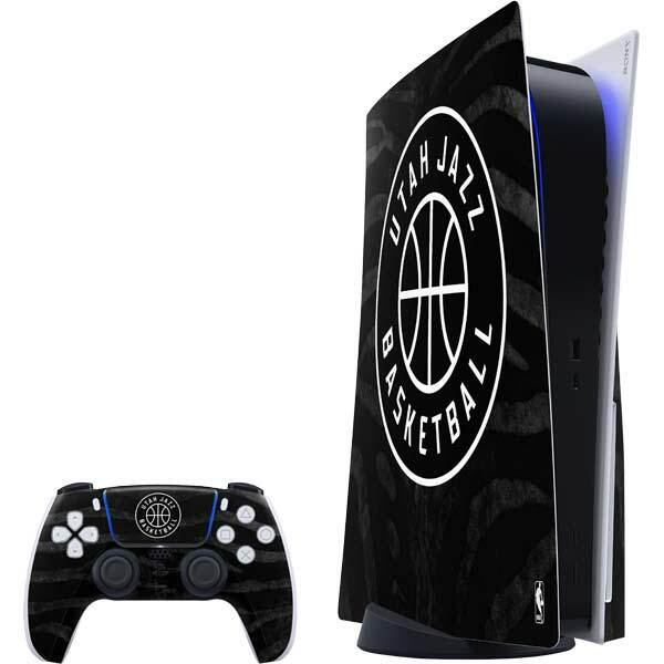 NBA Utah Jazz PS5 Bundle Skin - Utah Jazz Black Animal Print