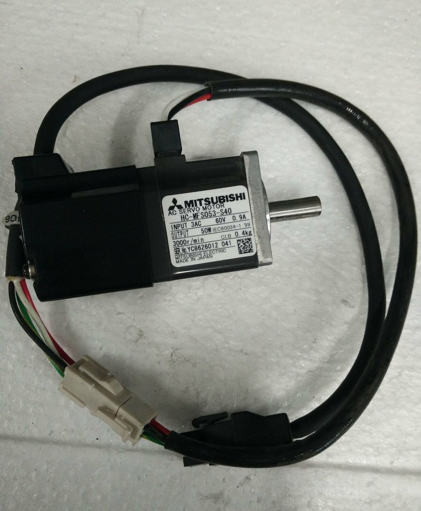 1PC used servo motor HC-MFS053-S40 in good condition #A6-37