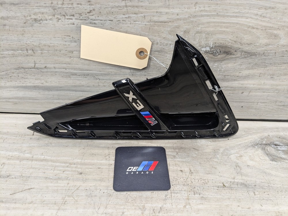 20-24 OEM BMW F97 X3M Right Passenger Side Fender Air Duct Vent Trim Molding