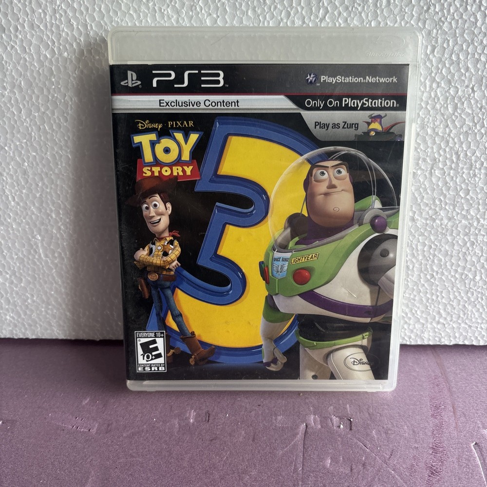 Toy Story 3 (Sony PlayStation 3, 2010) PS3, Mint Disc No Inserts Or Manual