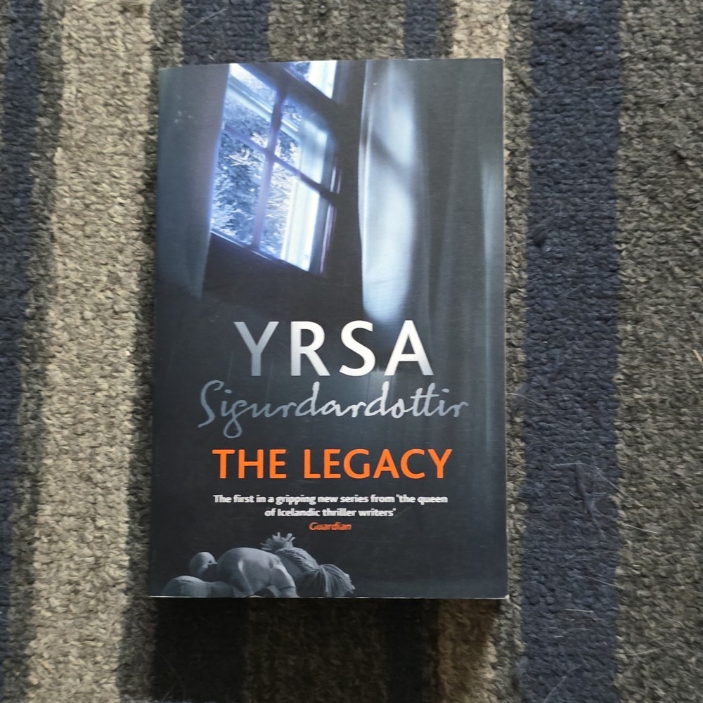 The Legacy Yrsa Sigurdardottir Paperback Crime Thriller Novel Hodder English