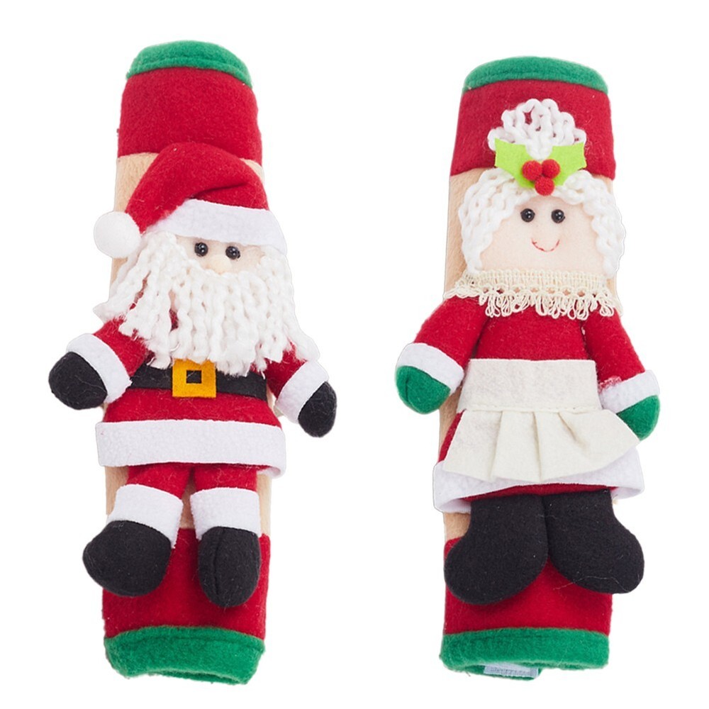 Holiday Refrigerator Handle Gloves 2pcs for Protecting Kitchen Appliances
