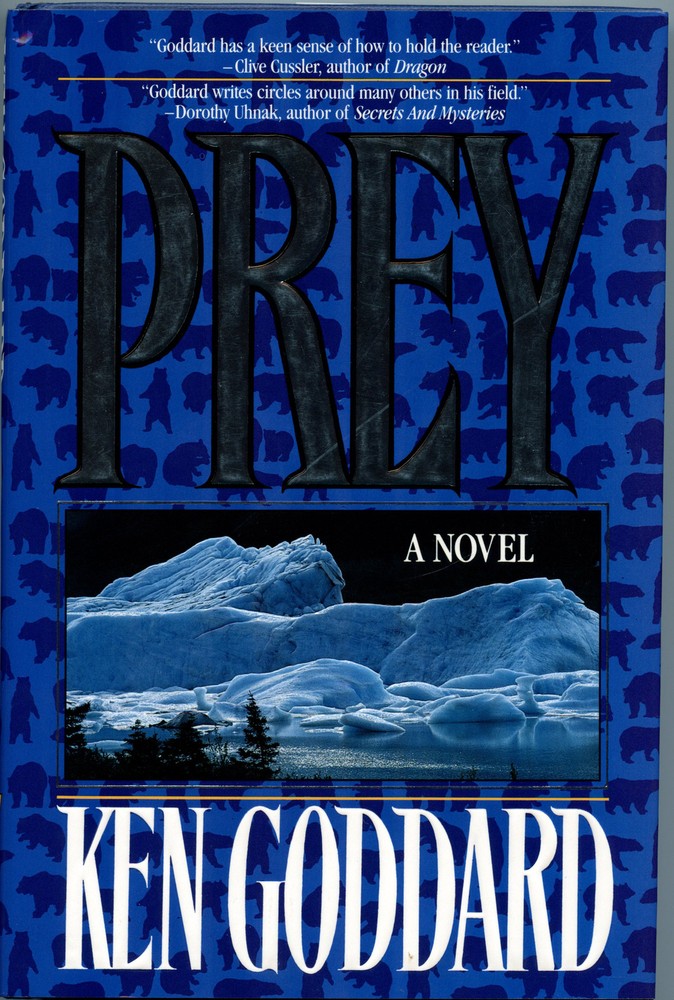 Fiction: PREY by Ken Goddard. 1992. Signed 1st edition.