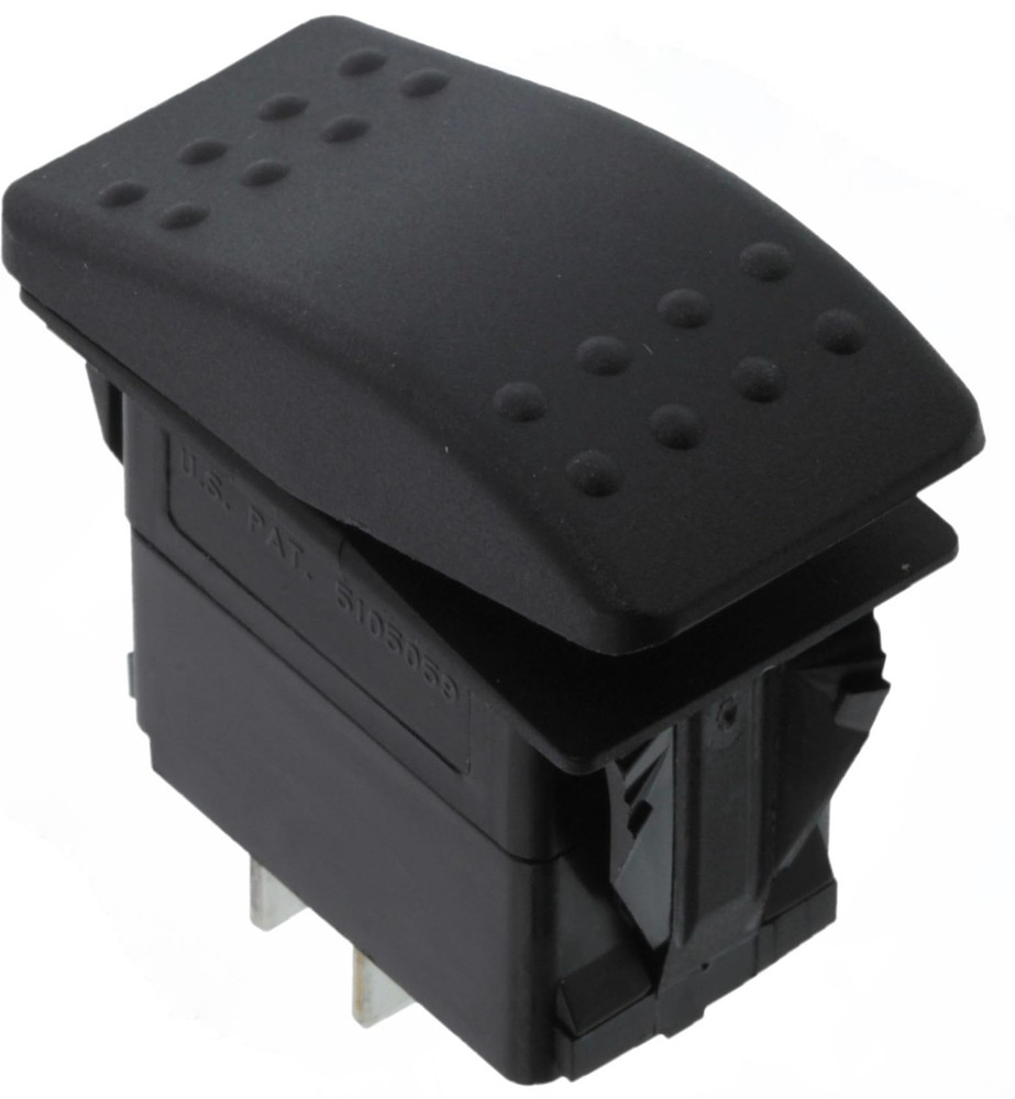 Momentary Rocker Switch | (ON)-None-Off SPST | 20A 12V Sealed Non-Illuminated...