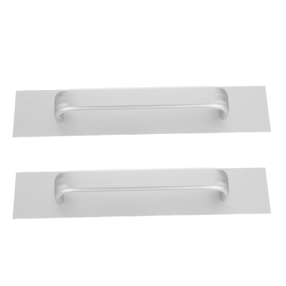 2 Pcs Shower Door Handle Stick on Adhesive Cabinet Handles Knobs