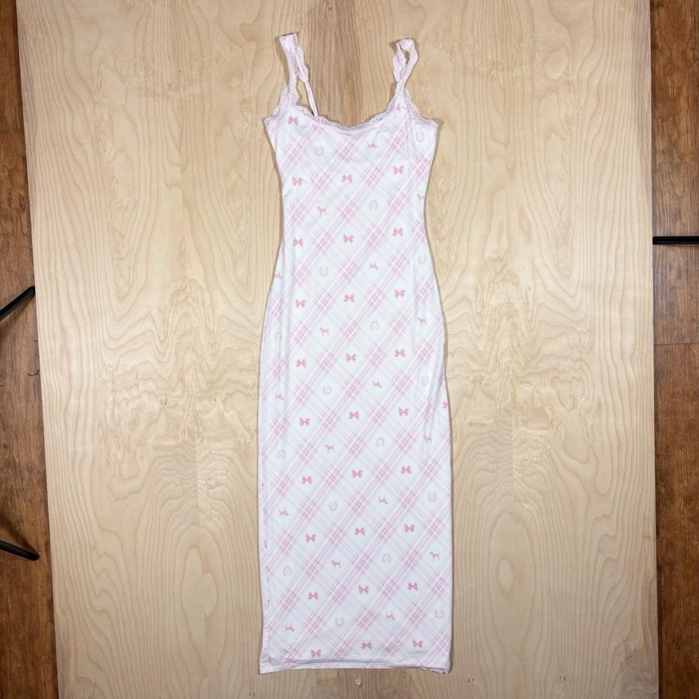 Victoria Secret Pink X LoveShackFancy Modal Floral Midi Dress Small Beaux Icons