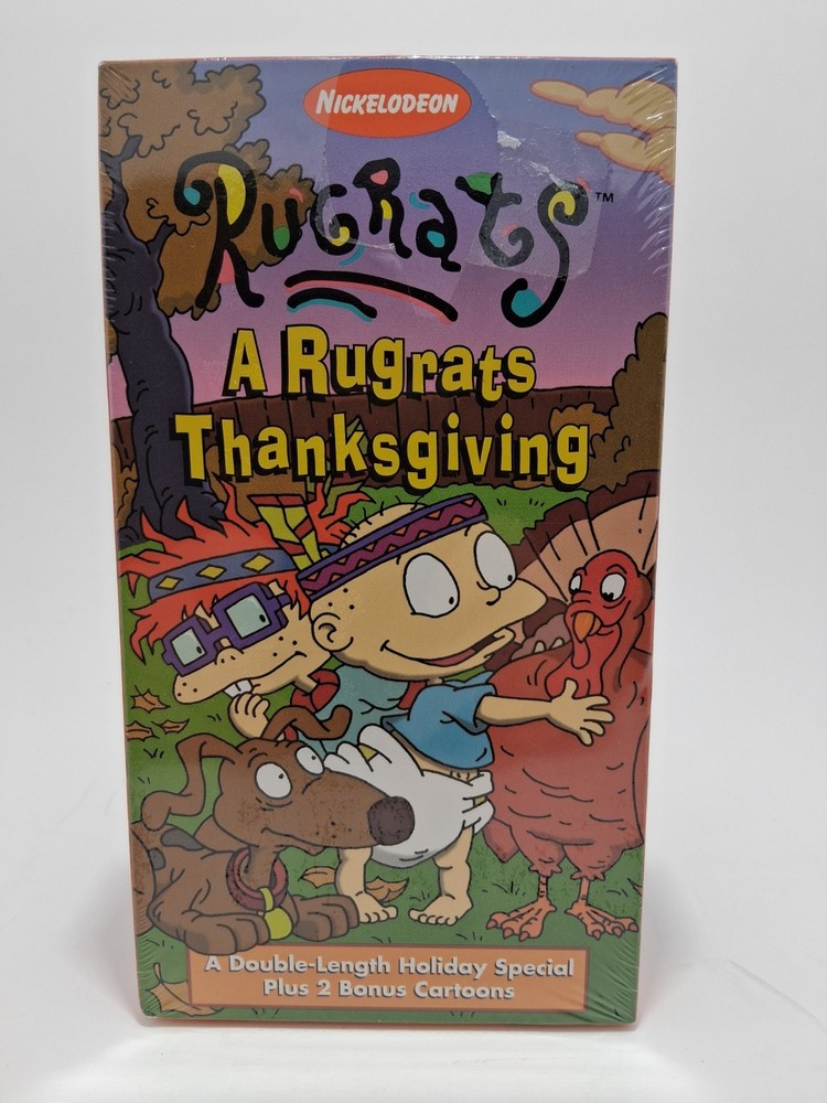 Rugrats - A Rugrats Thanksgiving (VHS, 1997) Nickelodeon New! Sealed!