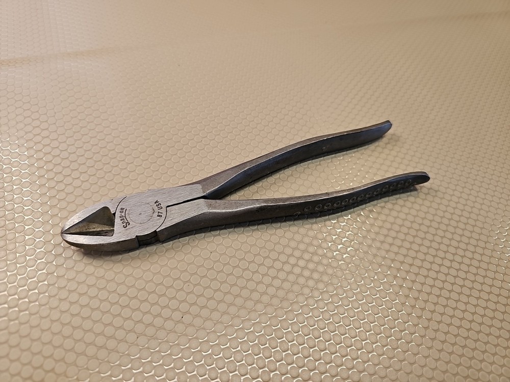 Vintage Snap-On No 87 Original MINT Diagonal Side Cutters Pliers Wire Cutters  