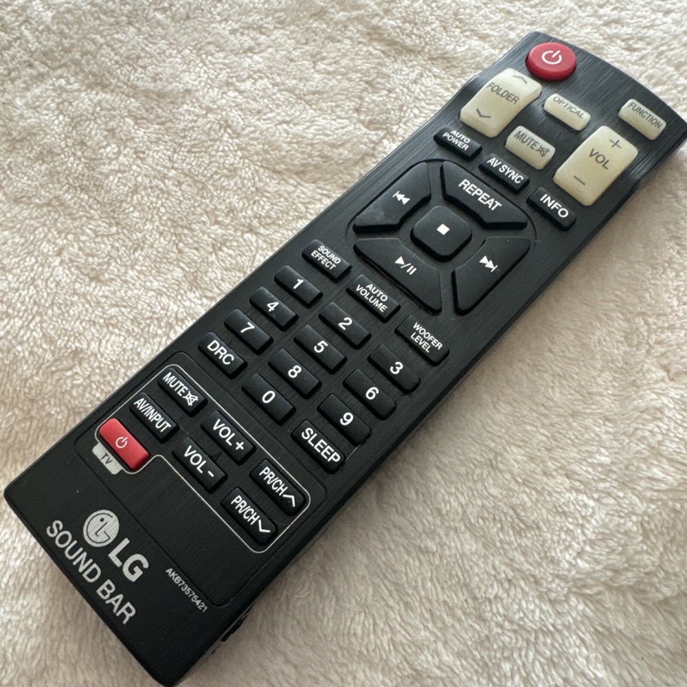 Sound bar Remote AKB73575421 Replaced for LG Soundbar NB3530ANB NB4530B NB3532A