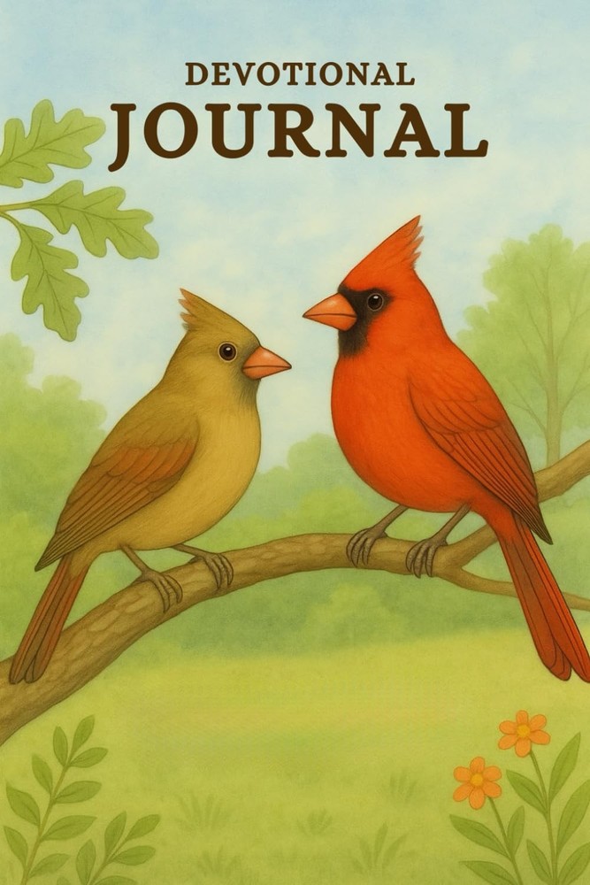 The Cardinal’s Song Devotional Journal: A Christian diary with Scripture, Prayer