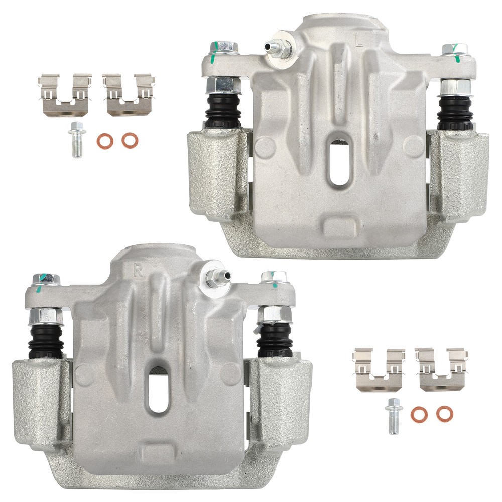 Rear Disc Brake Calipers w/ Bracket Pair For 2016 - 2021 SUBARU CROSSTREK